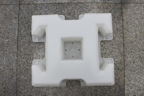 市政廣場停車場工字連鎖型植草磚模具 市政廣場停車場工字連鎖型植草磚模具