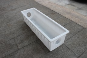 廠家定制R15打孔圓弧側石塑料模具 廠家定制R15打孔圓弧側石塑料模具