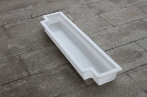 缺角線條路側石塑料模具 缺角線條路側石塑料模具