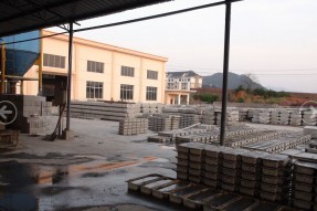 市政平石模具施工案例 市政平石模具施工案例