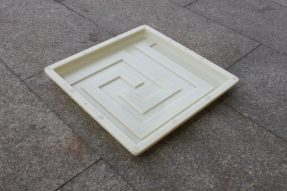 廣場藝術(shù)條紋步道彩磚模具模盒 廣場藝術(shù)條紋步道彩磚模具模盒