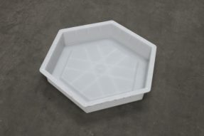 實心六角護坡磚塑料模具 實心六角護坡磚塑料模具