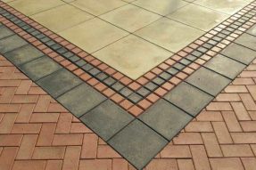 步道彩磚模具砼制品搭配使用案例 步道彩磚模具砼制品搭配使用案例